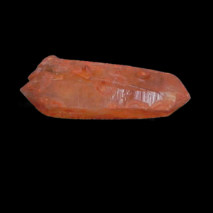 #2825b Ferruginous Quartz crystal from Morocco. Top view